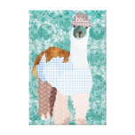 Kanfas för vintageAlpacakonst Kanvastryck