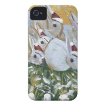 Kanin Santa Case-Mate iPhone 4 Cases