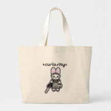 KaninChainsawtotot hänger lös Tote Bags