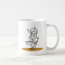 Kaninkock Kaffe Mugg