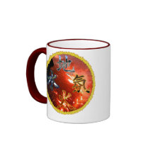 Kanji: Fyra inslag - mugg #6