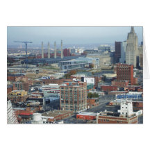 Kansas City beskådar Hälsnings Kort