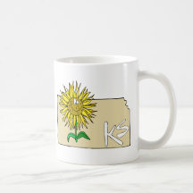 Kansas solros kaffe koppar