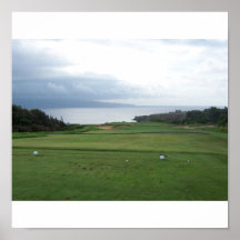 Kapalua kolonigolfbana posters