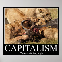 Kapitalism Demotivational Print