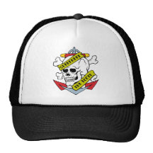 Kapitulera bootyskallen trucker kepsar