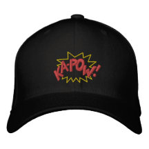 KAPOW BRODERAD BASEBALL KEPS