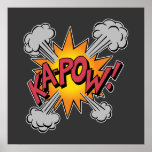 KaPow! Tecknad Posters