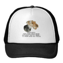 Kappe "Airedale Terrier"