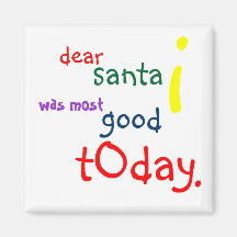 Kär Santa magnet Kylskåpmagneter