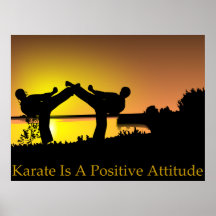 Karate Affischer