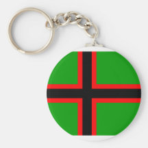 Kareliannational Finland flagga Nyckelringar