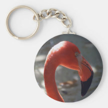 Karibisk Flamingo Nyckel Ring
