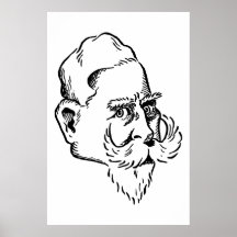 Karikatyr Kaiser Wilhelm Affischer