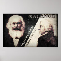 Karl Marx och Adam smed, zenen av Print