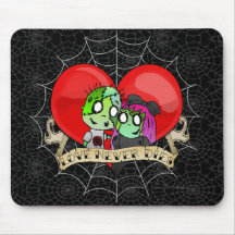 Kärlek dör aldrig Mousepad Musmattor