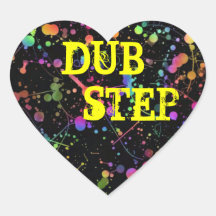 KÄRLEK DUBSTEP KLISTERMÄRKEN