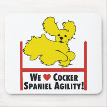 Kärlek för cockerspanielSpanielAgility Musmattor