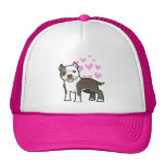 Kärlek för Pitbull/amerikanStaffordshire Terrier Baseball Hat
