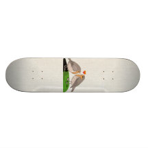 Kärlek för Robin redbreastfågel Skateboard Deck