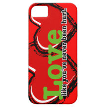 Kärlek gillar dig har aldrig ontts iPhone 5 cases