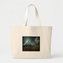 kärlek hänger lös tote bag