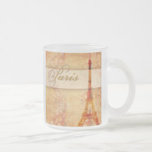 Kärlek i Paris Kaffe Mugg