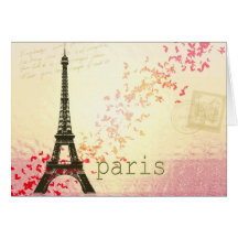 Kärlek i Paris Kort