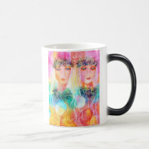Kärlek och Aloha mugg