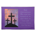 KÄRLEK - Romans5:8 Bordtabletter