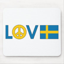 Kärlekfredsverige Mus Matta