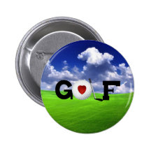 KärlekGolf Knappar Med Nål