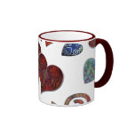 Kärlekhjärta Kaffe Muggar