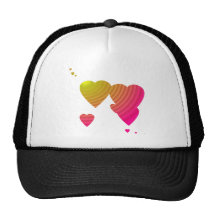 Kärlekhjärtor Baseball Hat
