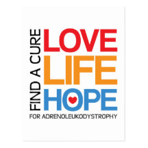 Kärleklivhopp - adrenoleukodystrophy bot vykort