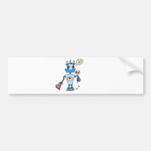 Kärlekrobot Bildekal