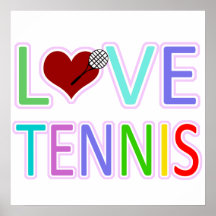 KÄRLEKTENNIS POSTERS