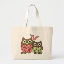Kärlekugglor Tote Bag