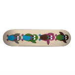 Karneval på zooen - Pingvin-Unge Skateboard Deck
