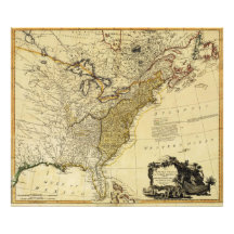 Karta 1784 av Amerikas förenta stater vid Faden Fotografier