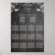 Kartlägger modern svart svart tavlaplacering för v posters