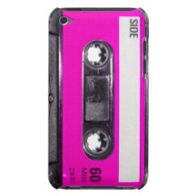 kassett för 80-talrosaetikett Case-Mate iPod touch fodral