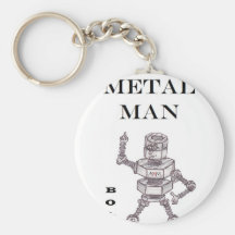 Kasta i sig - heavy metalmanen nyckelring