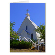 Katolska Chruch Hälsningskort