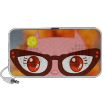 Kats med Glassez: Pinky dåligahögtalare