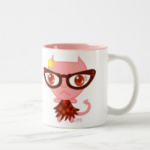 Kats med Glassez: Pinky dåligamugg