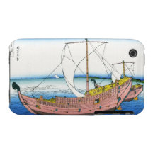 Katsushikaen Hokusai Fuji för Kazusa havsrutt iPhone 3 Covers