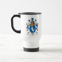 Katt familjvapensköld kaffe kopp