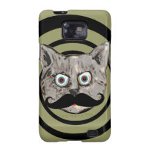 katt mustasch samsung galaxy s2 fodral