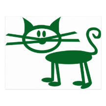 Katt Vykort